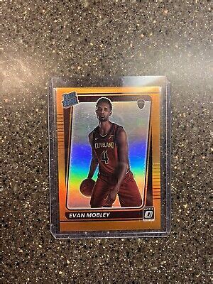 2021 22 Donruss Optic Evan Mobley Rated Rookie Orange Prizm 199