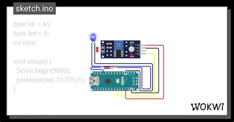 Praktik Arduino Dan Sensor Ldr Wokwi Esp Stm Arduino Simulator