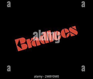 Bradlees, Logo, Black background Stock Photo - Alamy