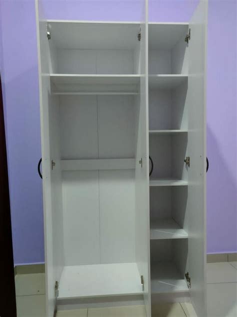 Wardrobe Baju 3 Pintu Baru Hantar Percuma Siap Pasang Furniture And Home