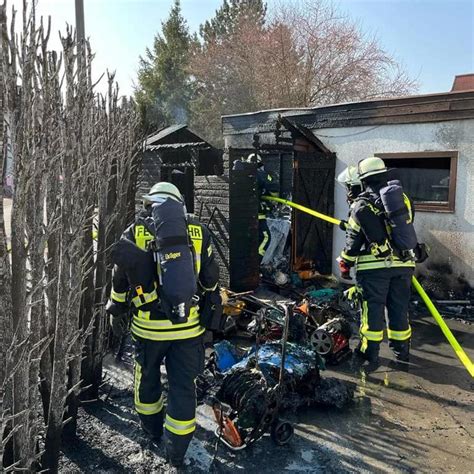 Heckenbrand in Olching am 26 März 64 Jähriger verursacht Brand durch