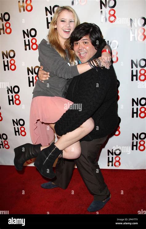 Harvey Guillen And Taylor Spreitler Attend The Noh8 Campaign S 3 Year Anniversary Celebration At