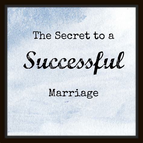 The Secret to a Successful Marriage – Life in the Van