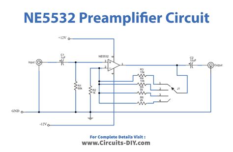 Simple Preamplifier Circuit Diagram Simple Preamplifier Circ