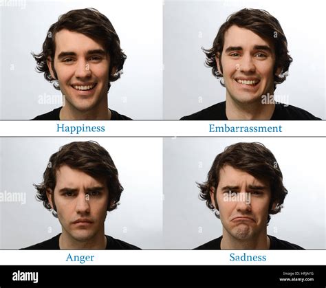 Different Facial Expressions Stock Photo - Alamy