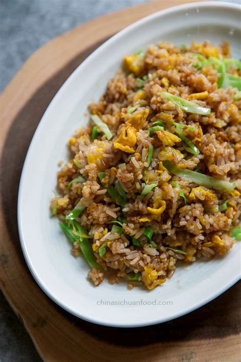 Soy Sauce Fried Rice China Sichuan Food