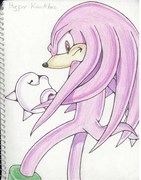 Hyper Knuckles By Soniccrazygal On Deviantart