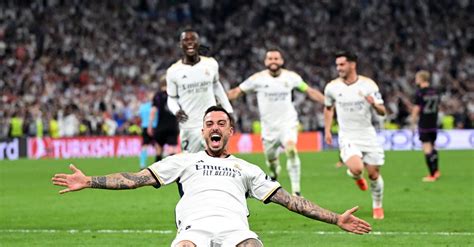 Champions League Real Madrid Bayern Monaco 2 1 Joselu Fa Esplodere