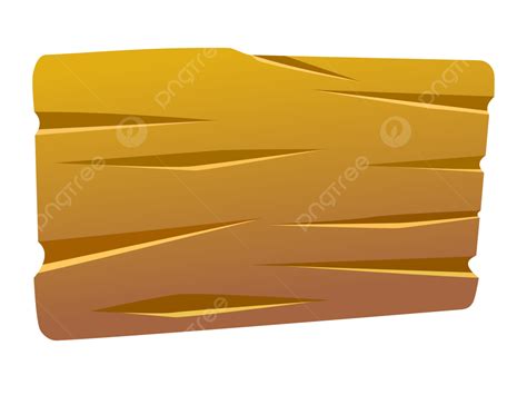 Tabla De Madera Simple Ilustraci N Vector Png Madera Elemento Junta