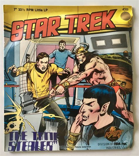 Star Trek The Time Stealer Sealed 7 Vinyl Record Etsy