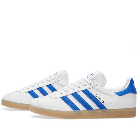 Adidas Gazelle Vintage White & Bold Blue | END.