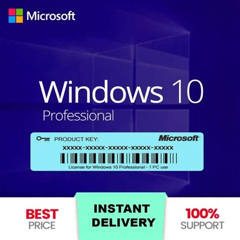 Windows 10 Pro Retail License 32 64 Bit Key Winsoft Keys