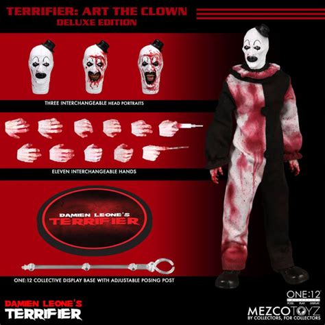 Terrifier Art The Clown Deluxe One Collective Figure Ikon