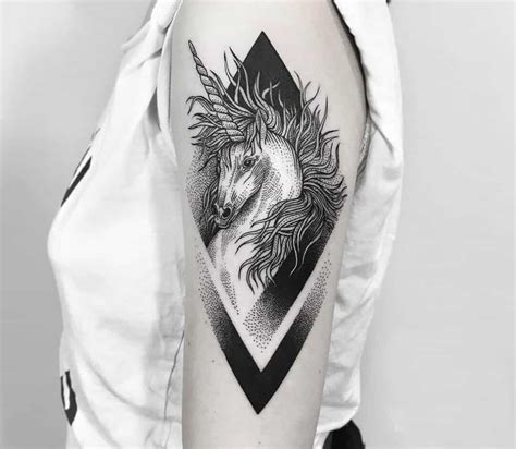 100 Prettiest Unicorn Tattoo Ideas Ever The Ultimate Guide