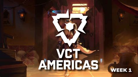 Vct Americas Stage Week Matches Schedules And Standings