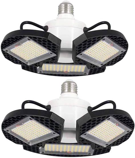 Barn 7000 Lumens Motion Activated Deformable Led Garage Lights 60w