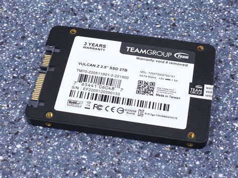 Team Group T FORCE Vulcan Z 2 TB 2 5 SSD Review Just 60 Per TB