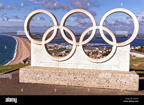 Weymouth Portland Olympic Rings Hi Res Stock Photography And Images Alamy