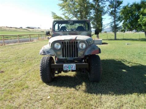 Find Used 1976 Jeep CJ 5 NO RESERVE In Bonanza Oregon