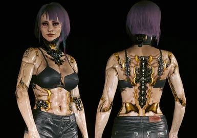 Ks Arasaka Cyberware For Unique V At Cyberpunk Nexus Mods And