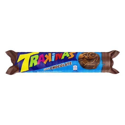 Biscoito Recheado Trakinas Chocolate 126g Lacta No Shoptime