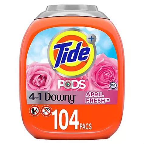 Tide PODS With Downy Liquid Laundry Detergent Pacs 104 Ct Best Deals