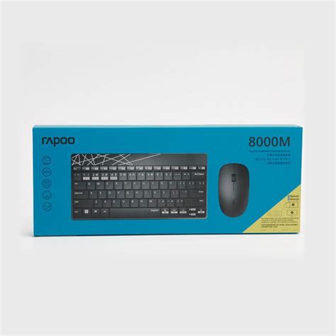 Rapoo M Wireless Keyboard Mouse Combo Set Gearvita