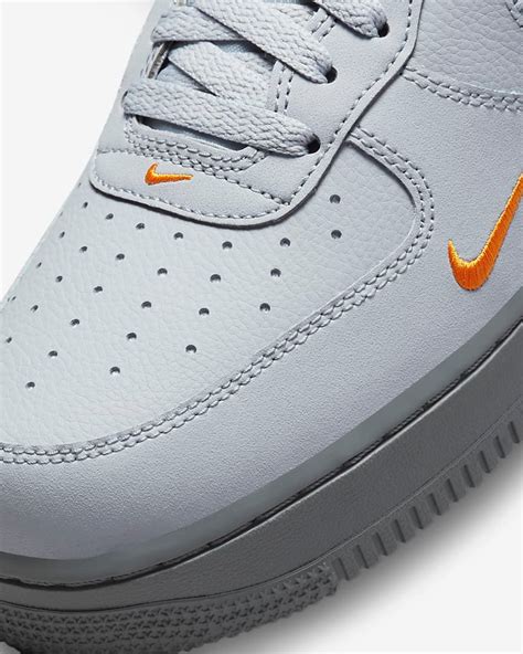 Nike Air Force 1 Low Wolf Grey Kumquat White DR0155 001 Sepkicks