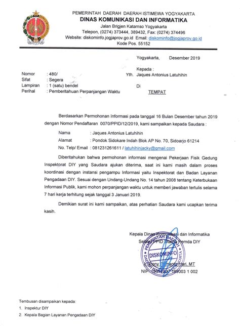 Detail Contoh Surat Permohonan Perpanjangan Waktu Pekerjaan Proyek