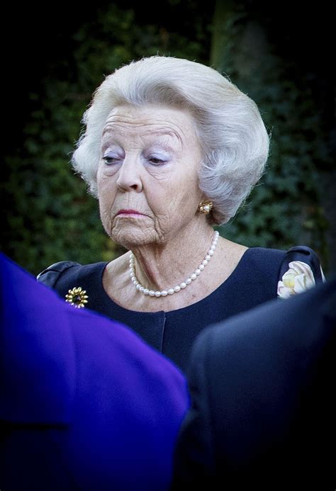 Photo La Princesse Beatrix Des Pays Bas Lors Des Obs Ques De Sa Soeur