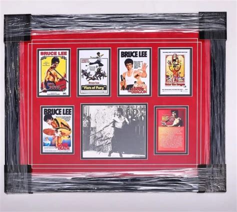 Framed Bruce Lee Autographed Photo YourPremierMemorabilia