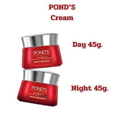 Pond S Age Miracle Ultimate Youth Day Night Cream Hexyl Retinol