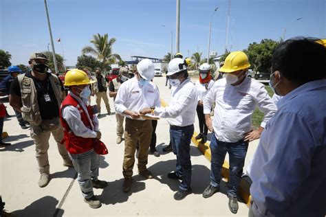 El ministro de Vivienda inspecciona obras en la región Piura Galería