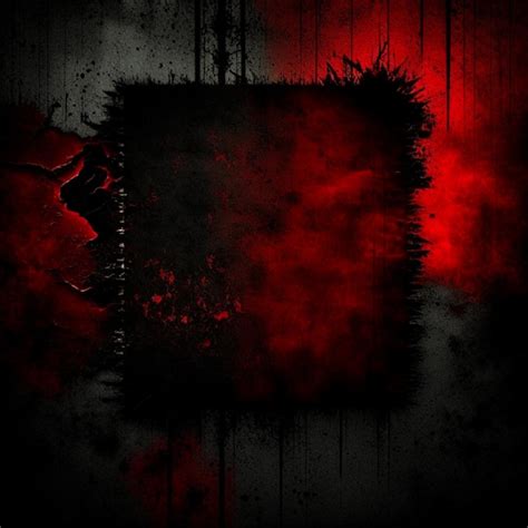 Premium AI Image | Old paper texture black and blood red background