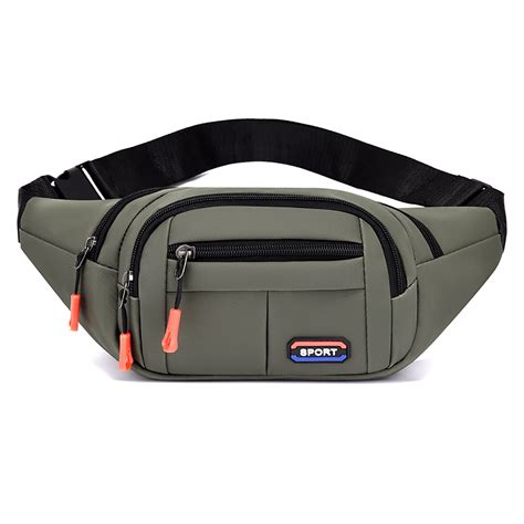 SDJMa Fanny Packs For Men And Women Water Resistant Sports Waist Pack