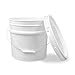 Amazon EPackageSupply 3 5 Gallon White Plastic Bucket With Lid