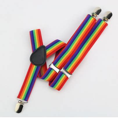 Gay Pride Suspenders LGBT PRIDE SHOP LGBTQIA