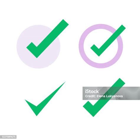 tanda centang  centang ikon kotak centang simbol vektor tanda