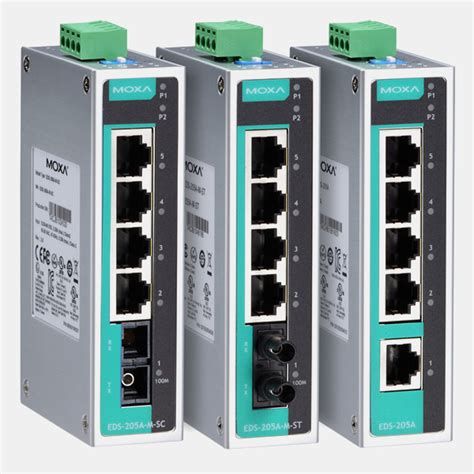 Moxa Eds A Series Unmanaged Ethernet Switches Hkxytech