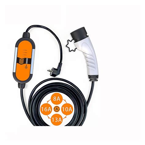 Buy YEZIZ Portable EV Charger Wallbox 16A Type1 J1772 Charging Cable