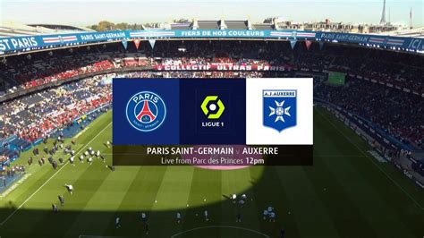 Psg Vs Auxerre Full Match Replay Ligue