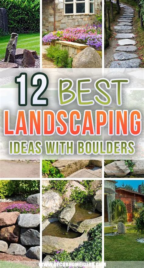 Amazing Ideas On Landscaping With Boulders For A Breathtaking Yard