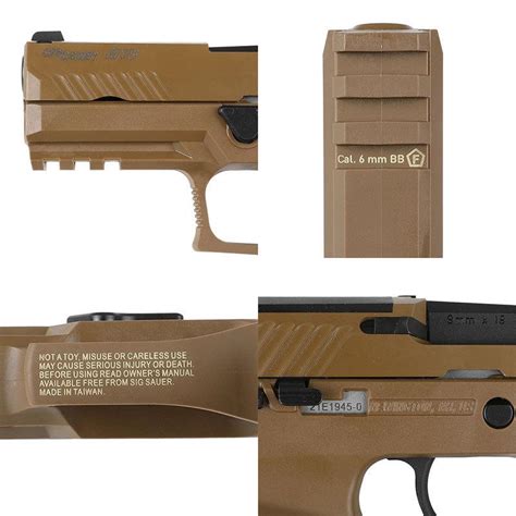 Sig Air Vfc P320 M18 ガスブローバックピストル Official Licensed Dark Earth エアガン 18歳以上 Ss3e M18 Tn01 ミリタリー