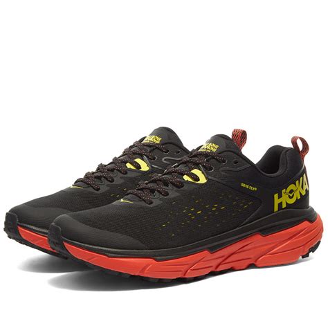 HOKA ONE ONE Challenger Atr 6 Gtx Black & Green Sheen | END. (UK)