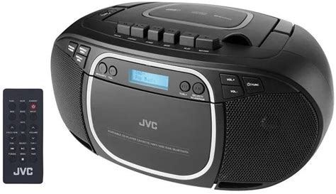 Radioodtwarzacz JVC Boombox CD USB MP3 Bluetooth Kaseta FM DAB AUX