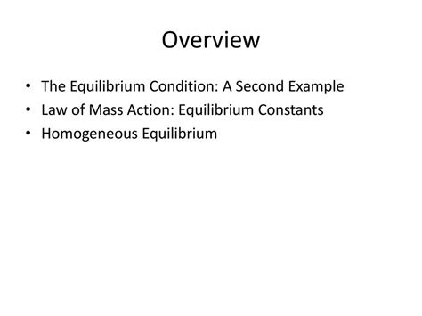 Chapter 14 Chemical Equilibrium Ppt Download