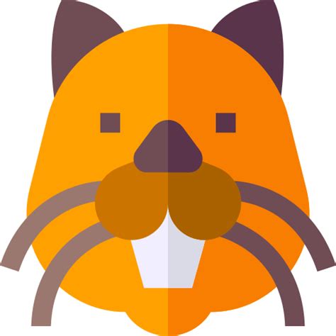 Otter Basic Straight Flat Icon