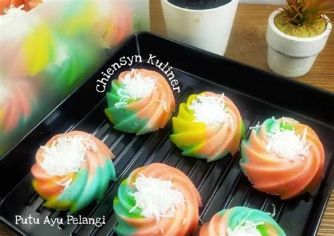 Resep Putu Ayu Pelangi Oleh Chiensyn Kuliner Cookpad