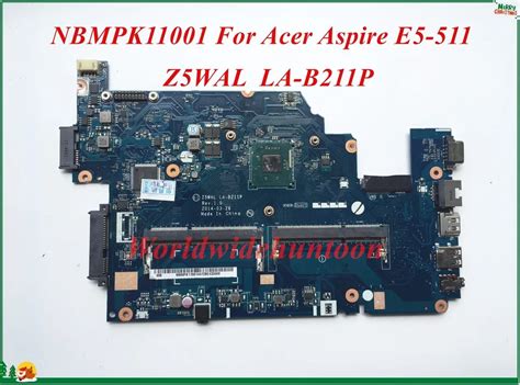 Carte M Re Pour Acer Aspire E Composant Pour Ordinateur Portable