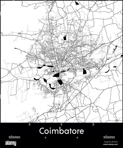 Coimbatore map hi-res stock photography and images - Alamy